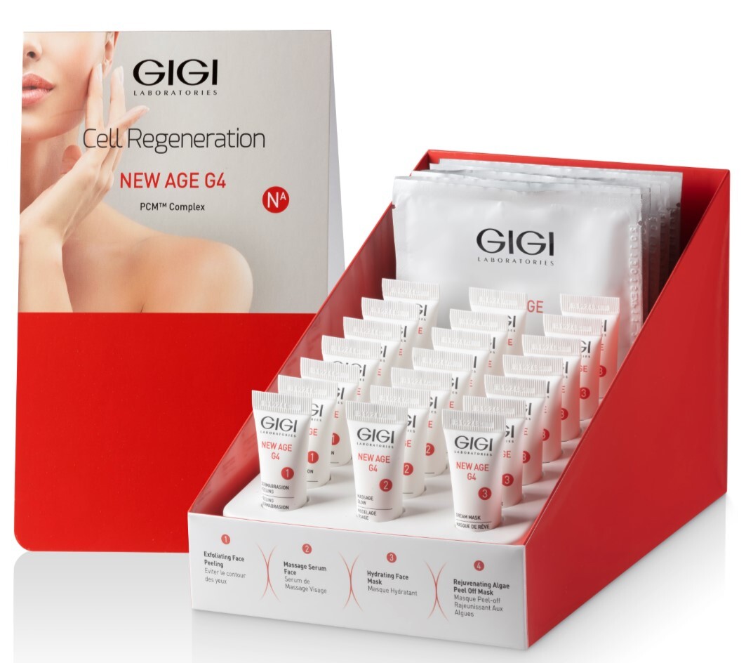 Gigi new age g4. Gigi набор New age g4. Gigi New age g4 набор Cell Regeneration Trail. Gigi New age g4 процедура. New age g4 - антивозрастная линия - Gigi.